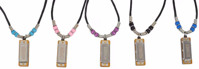 Hohner Mini harmonica 20pcs. (5 colors; 4 pieces each color) - Harmonica