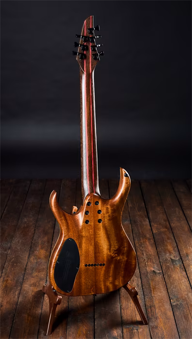 Mayones 2018 Duvell Elite 7 Eye Poplar - Guitare électrique a sept cordes