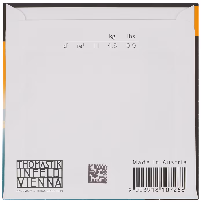Thomastik Vision Titanium Orchestra - D Vln (VIT03o) - Corde pour violon