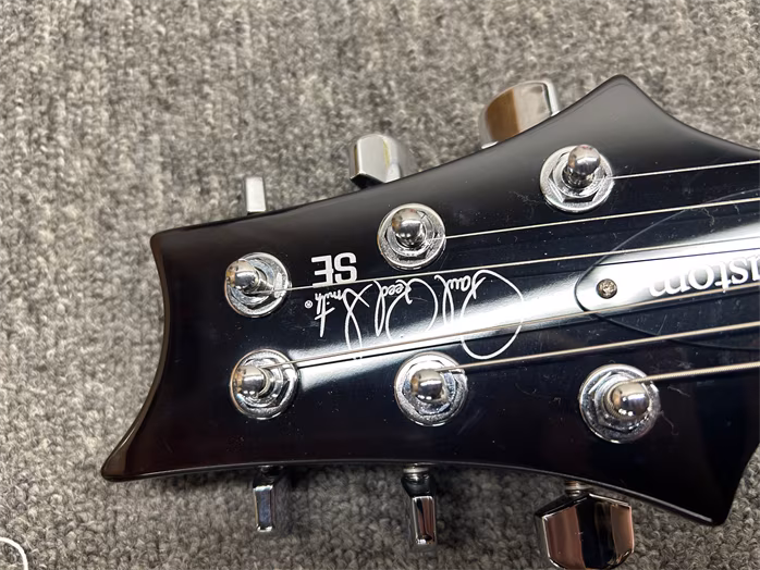 PRS SE Custom 24 Black Gold Sunburst 2021 (déballé) - Guitare électrique