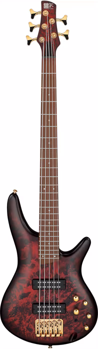 Ibanez SR305EDX Wine Red Frozen - Basse électrique
