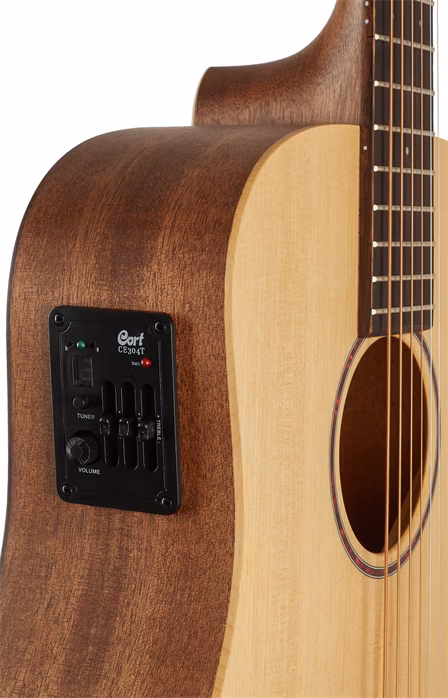Cort Earth Mini E Adirondack OP - Guitare électroacoustique