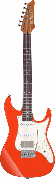 Ibanez AZ2204NW Vermillion Red - Guitare électrique