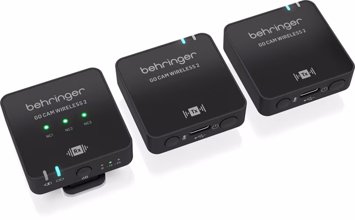 Behringer GO CAM WIRELESS II - Systeme dual sans fil 