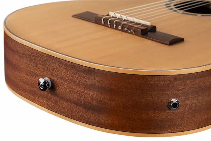 Ortega RCE125 3/4 NAT  - Guitare classique électroacoustique