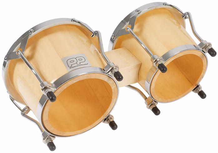 PP World Percussion Bongo - Natural - Bongos