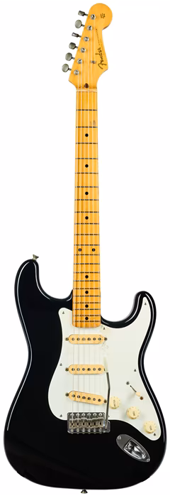 Fender 1990 Stratocaster 57-53 BK/MN MIJ - Guitare électrique