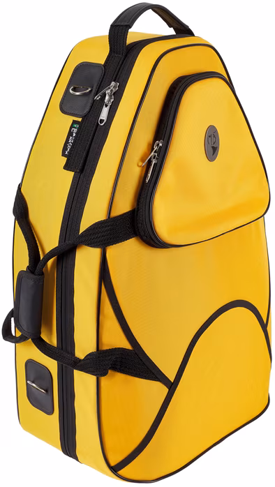 Marcus Bonna MB-5, Yellow Nylon - Housse pour cor d'harmonie