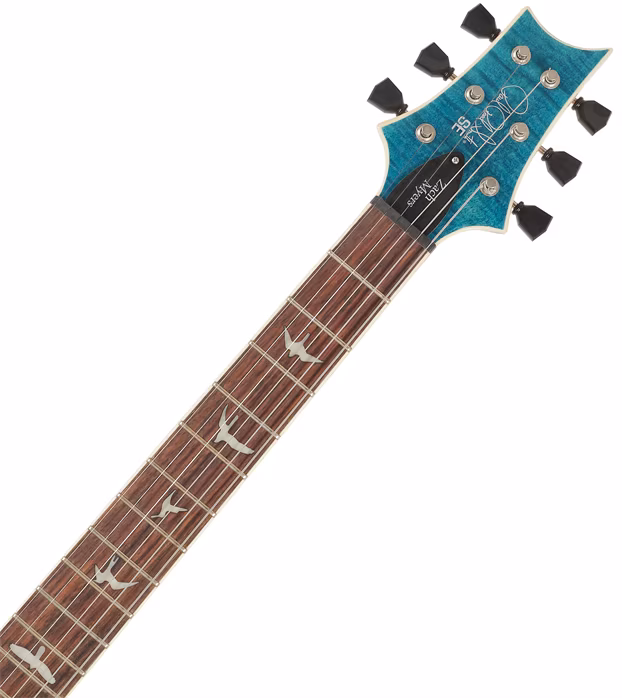 PRS SE Zach Myers LH Myers Blue - Guitare semi acoustique gaucher