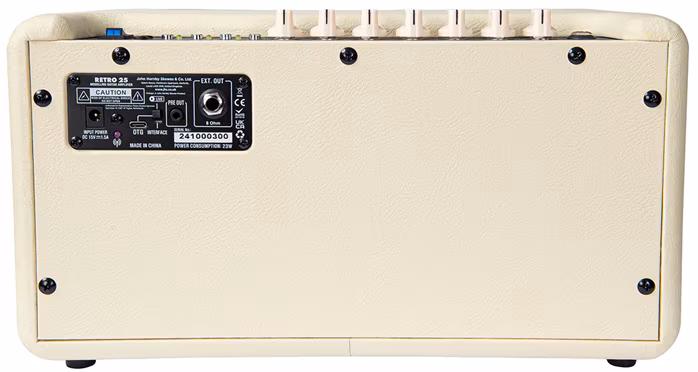 Vintage Retro 25 Vintage White - Transistor Guitares a Modélisation 