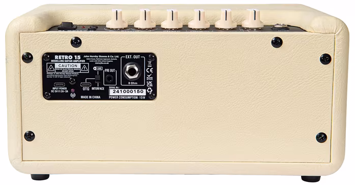 Vintage Retro 15 Vintage White - Transistor Guitares a Modélisation 