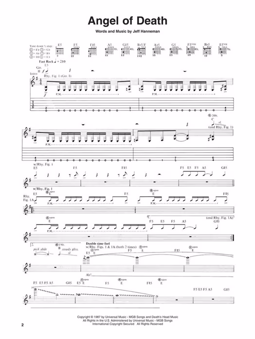 MS Slayer - Guitar Collection - Partitions pour guitare