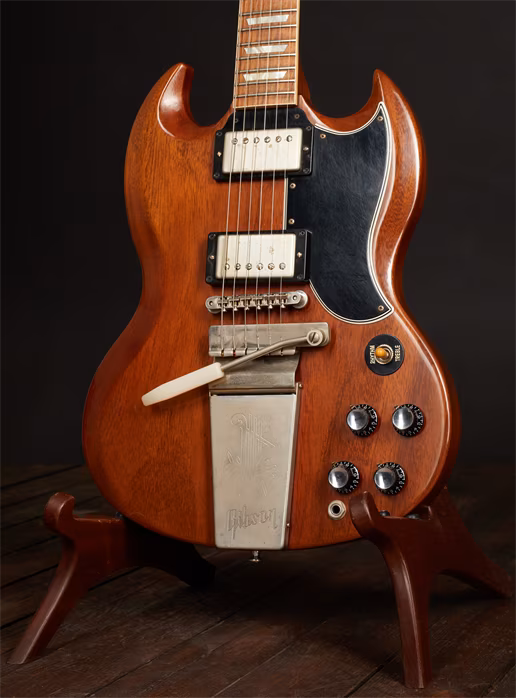 Gibson Custom Shop 2014 SG Standard 64 Reissue Maestro Vibrola VOS - Guitare électrique