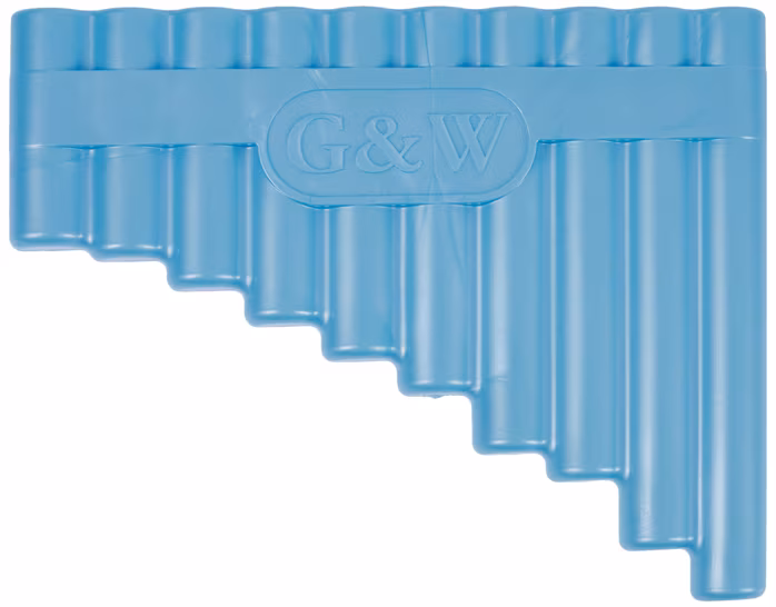 GW Panova flétna pro začátečníky - Modrá - Flute de pan 