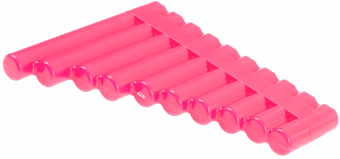 GW Panova flétna pro začátečníky - Růžová - Flute de pan 