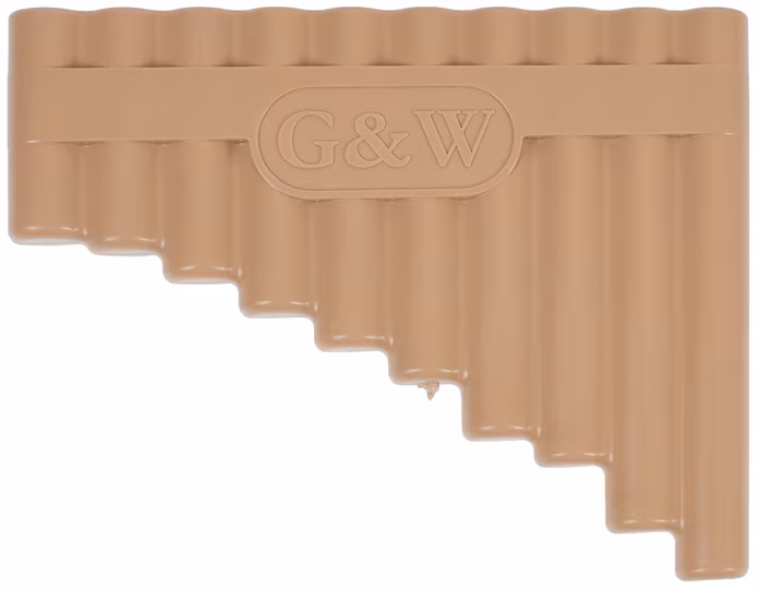 GW Panova flétna pro začátečníky - Béžová - Flute de pan 