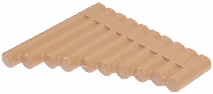 GW Panova flétna pro začátečníky - Béžová - Flute de pan 