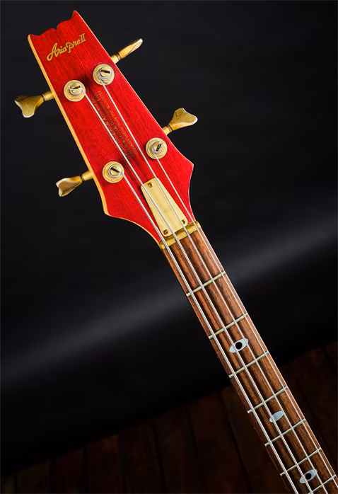 Aria Pro 2 1989 SB-ELT See-Thru Red - Basse électrique