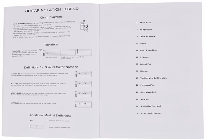 MS Nirvana - Really Easy Guitar - Partitions pour guitare
