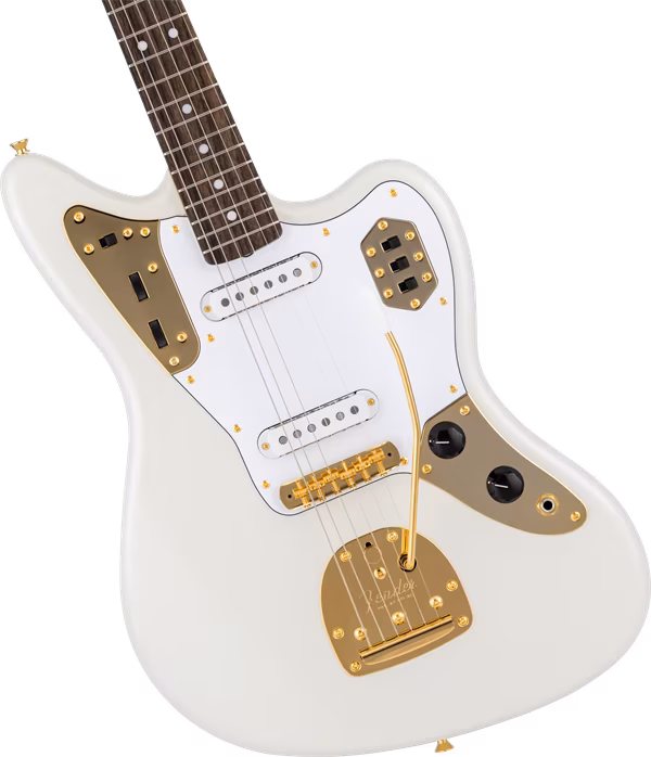 Fender MIJ Traditional 60s Jaguar RW WHP - Guitare électrique
