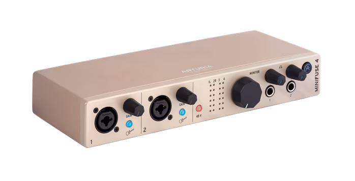 Arturia MiniFuse 4 Champagne - USB Audio Interface