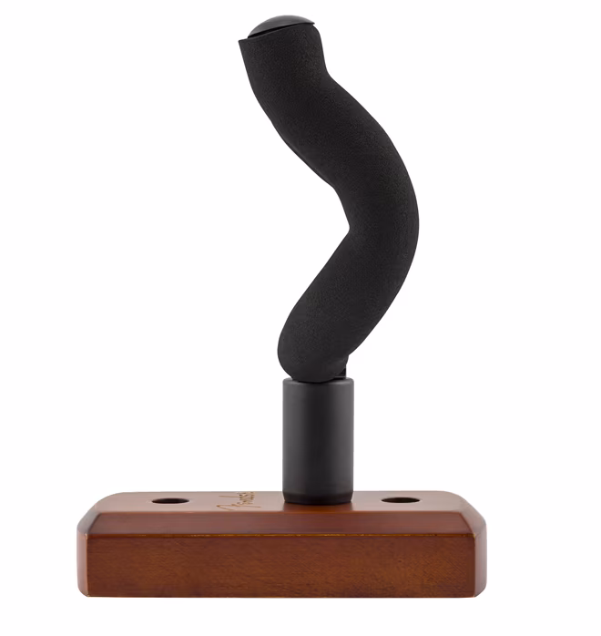 Fender Essentials Hanger Rosewood - Support pour guitare mural