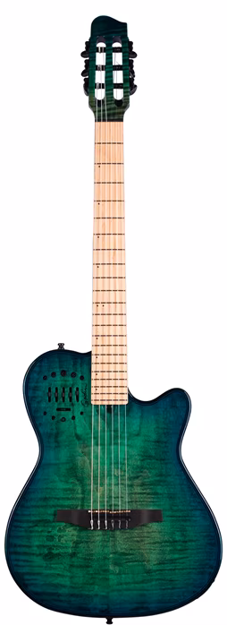 Godin Multiac Mundial Deluxe LTD Opal Burst - Guitare classique électroacoustique