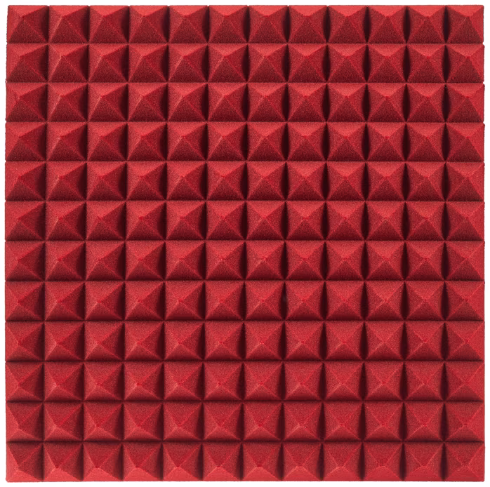 Pyramid Pyramid 50mm Cherry - Mousse acoustique