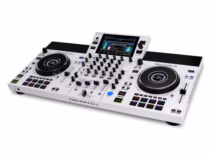 DENON DJ SC LIVE4 White - Contrôleur DJ