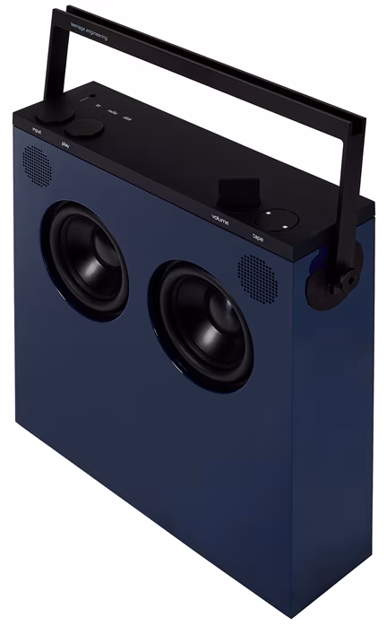 Teenage Engineering OB-4 Navy - Haut-parleur portable sans fil