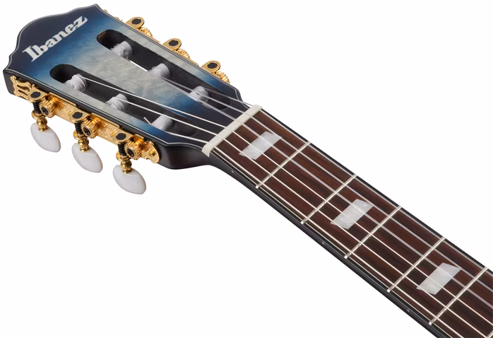 Ibanez FRH20QMN Cosmic Blue Starburst - Guitare classique électroacoustique