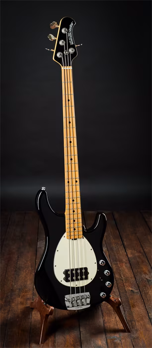 Music Man 2003 Sterling 4 Black Matching Headstock - Basse électrique