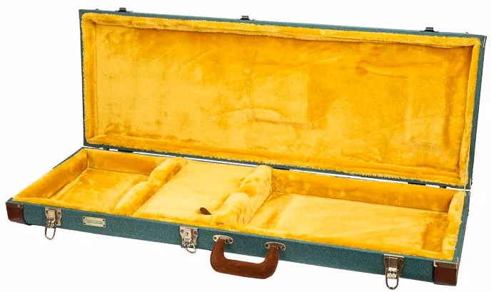 CrossRock CRW720EMB Malachite Blue - Coffret pour guitare électrique