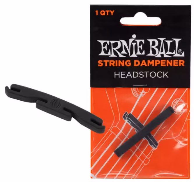Ernie Ball String Dampener - Guitar Headstock - Sourdine pour instruments a corde