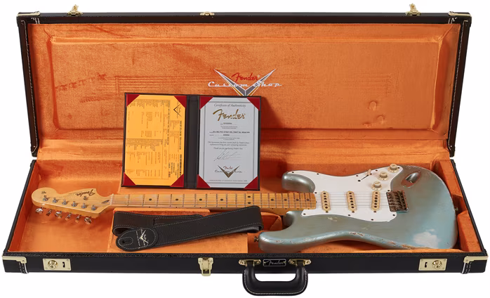 Fender Custom Shop 60's Big Peg Stratocaster Andy Hicks Masterbuilt - Guitare électrique