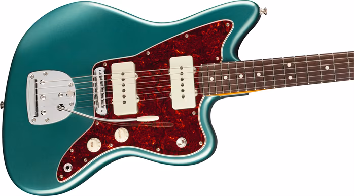 Fender American Professional Classic Jazzmaster RW Faded Sherwood Green Metallic - Guitare électrique