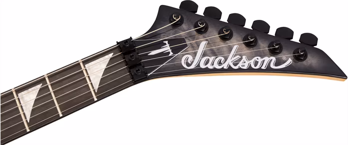 Jackson Pro Series Signature Corey Beaulieu King V KV6Q EB Transparent Black - Guitare électrique