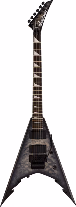 Jackson Pro Series Signature Corey Beaulieu King V KV6Q EB Transparent Black - Guitare électrique