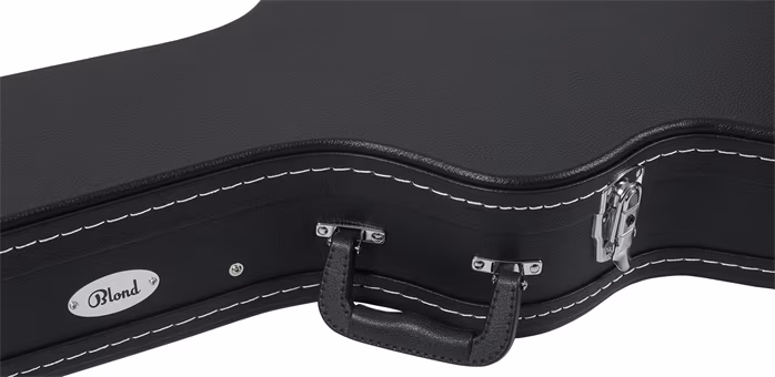 Blond Standard Line Case 335 Semi-Hollow Guitar BK - Coffret pour guitare électrique