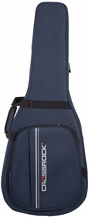 CrossRock CRP300CBL Blue - Coffret pour une guitare classique