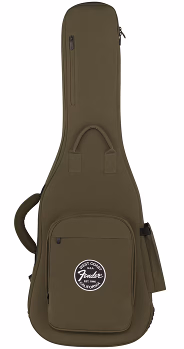 Fender Troubadour Electric Guitar Gig Bag Olive - Housse pour guitare électrique