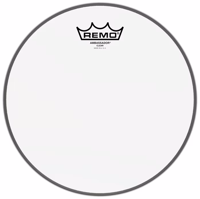 Remo 10" Ambassador Clear - Peau pour toms