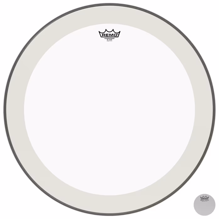 Remo 24" PowerStroke 4 Clear - Peau pour grosse caisse