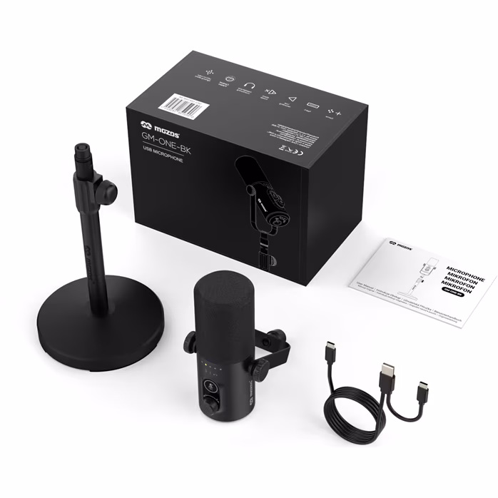 Mozos GM-ONE Black - Microphone dynamique