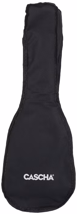 Cascha HH 3969 Soprano Ukulele Bundle Black - Set d’ukulélé