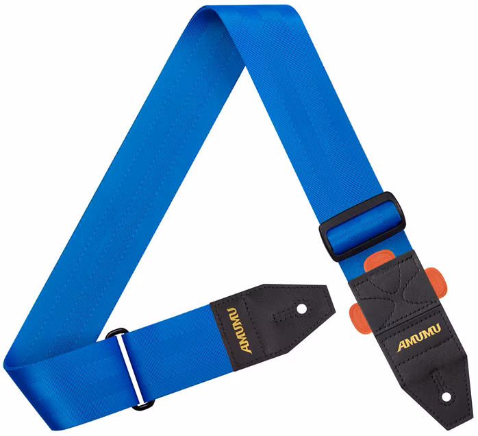 Amumu DURALINK Lake Placid Blue - Sangle de guitare