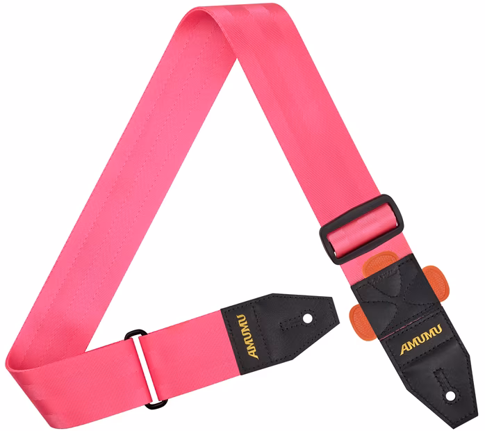 Amumu DURALINK Deep Pink - Sangle de guitare