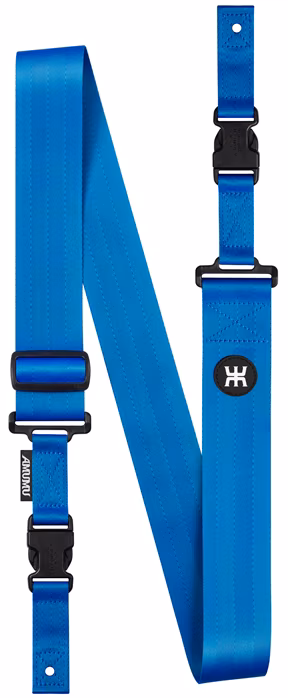 Amumu SNAPLOCK PRO Lake Placid Blue - Sangle de guitare