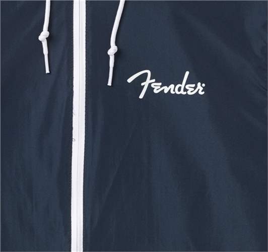 FENDER Spaghetti Logo Windbreaker Navy S Veste