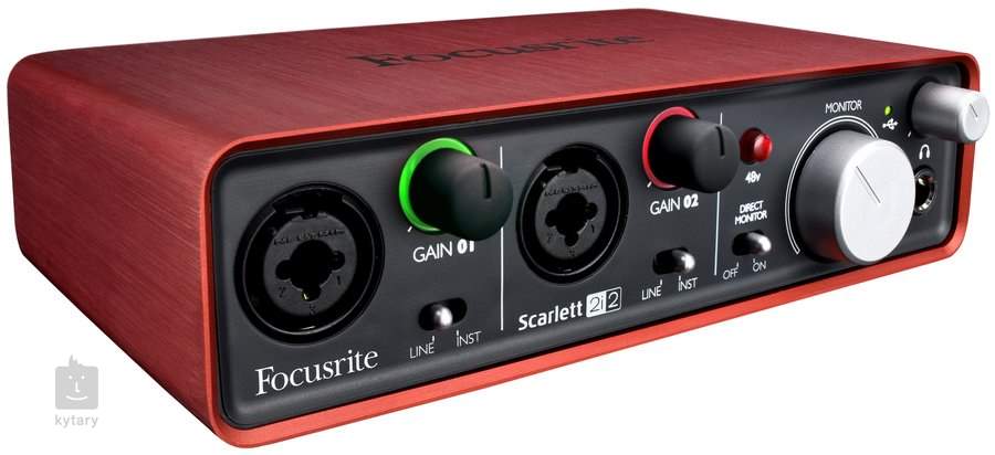 Focusrite Scarlett 2i2 Usb Audio Interface